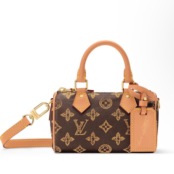 Louis vuitton nano speedy 130 year anniversary origine canvas bag - Picture 3 of 16